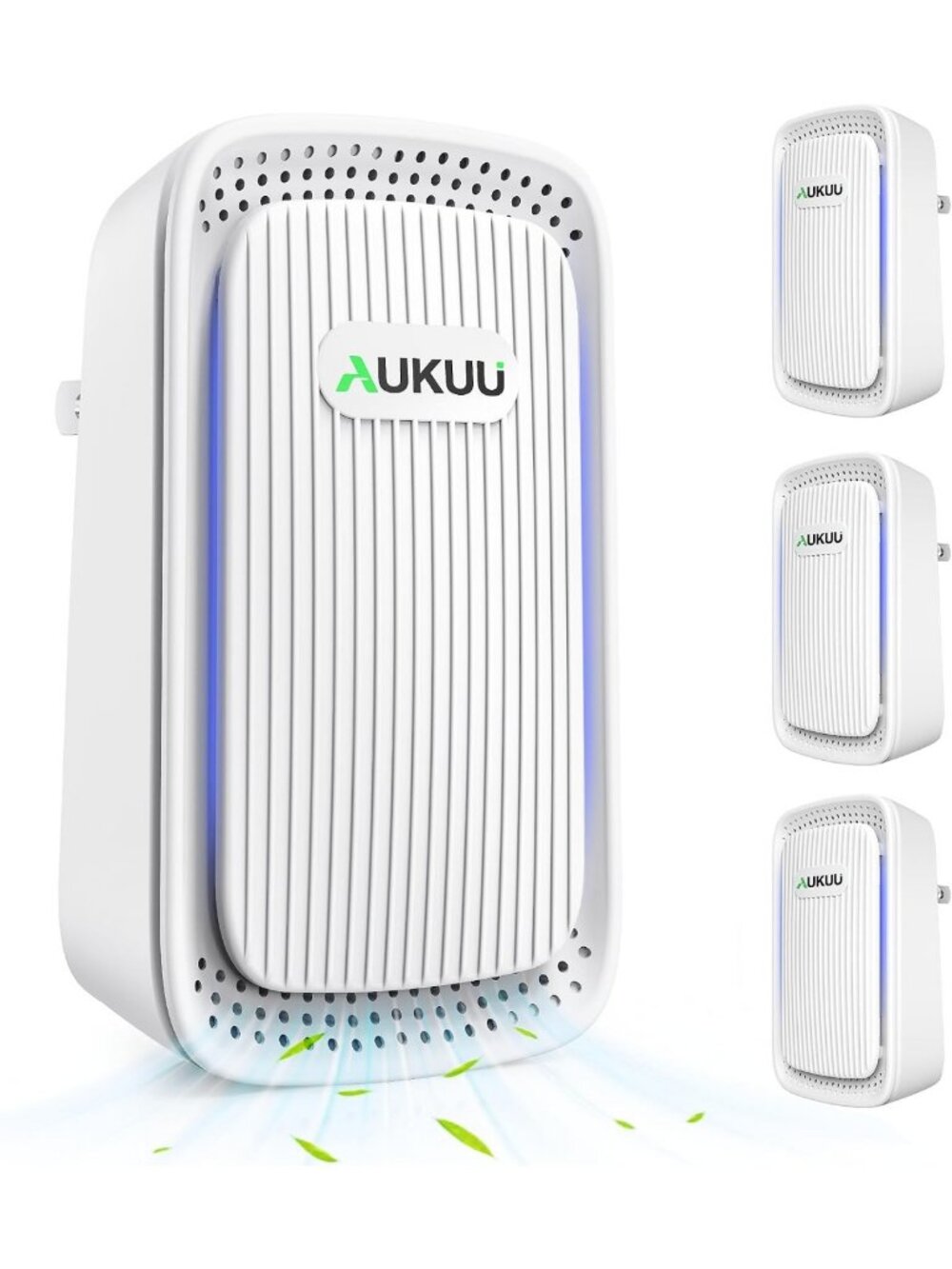 Mini Air Purifiers 4 Pack - Plug-In Ionizers for Home, Office & Bedroom Fresh